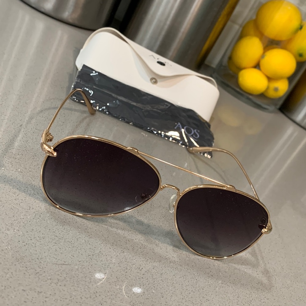 AQS Aquaswiss Tommie Unisex Aviator Sunglasses